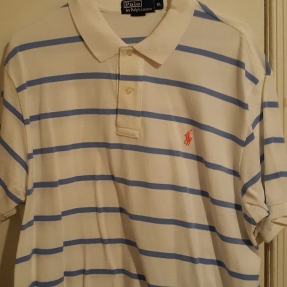 White Polo Ralph Lauren Shirt - Picture 1 of 3